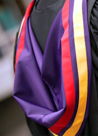 Postgraduate graduation colours